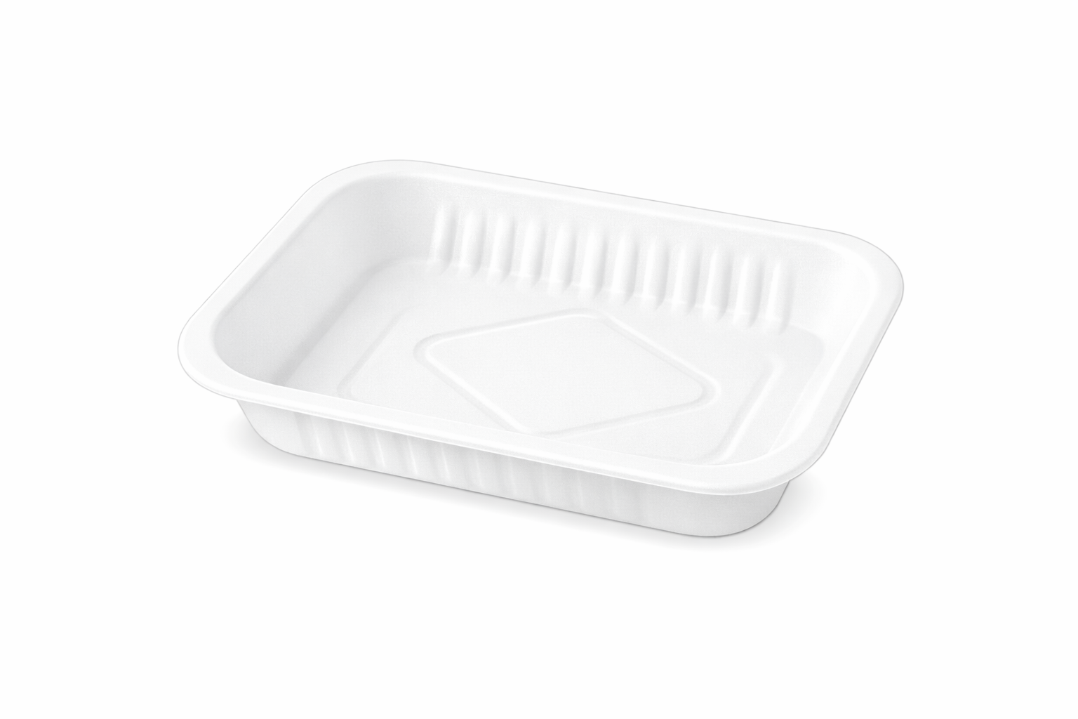 White Square and Rectangle trays